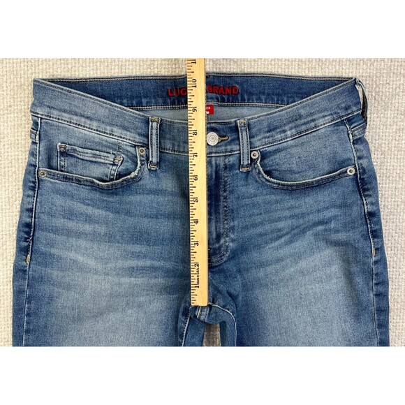 Lucky Brand Jeans Sweet Crop Women's 6 /28 Stretch Mid Rise Blue Denim - Picture 10 of 12